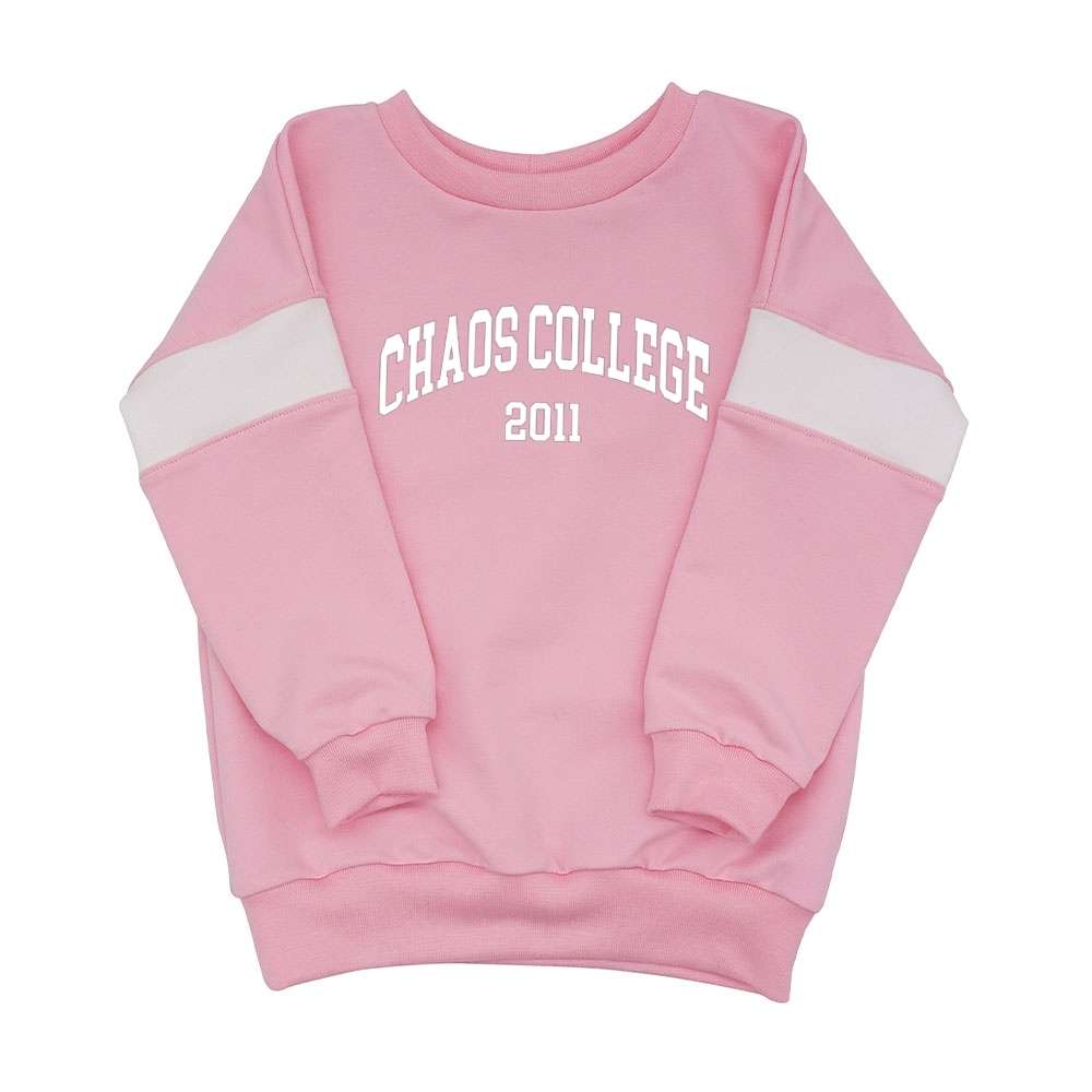 Chaos College Pullover rosa
